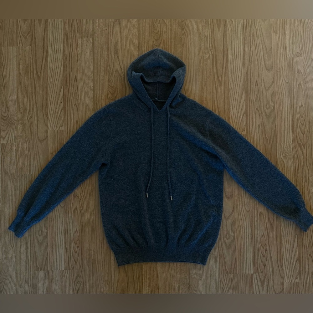 Merino Wool Men’s Hoodie Size L